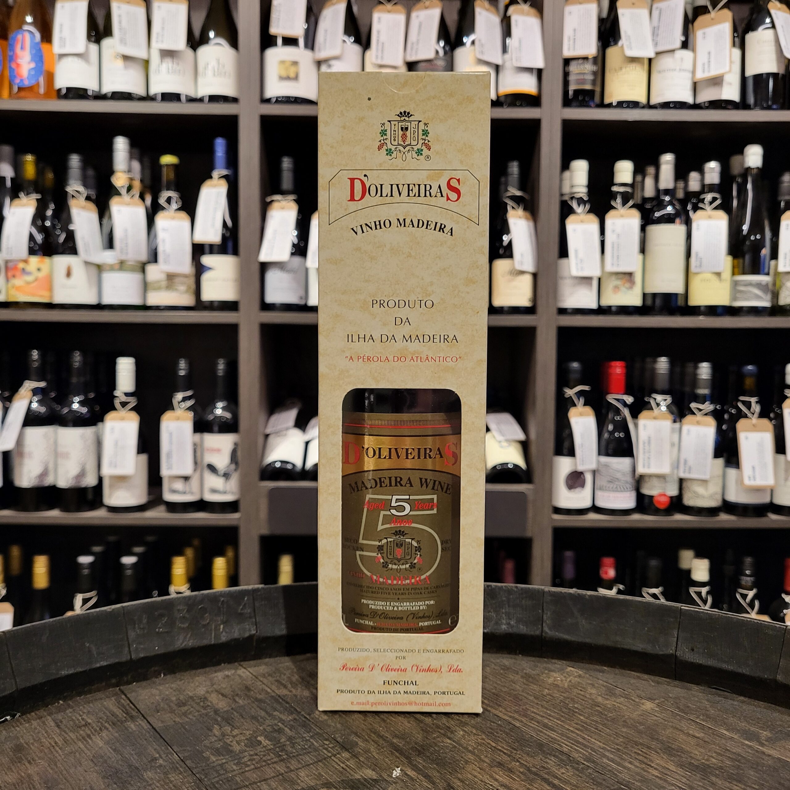 D'Oliveiras 5 Year Old Dry Madeira