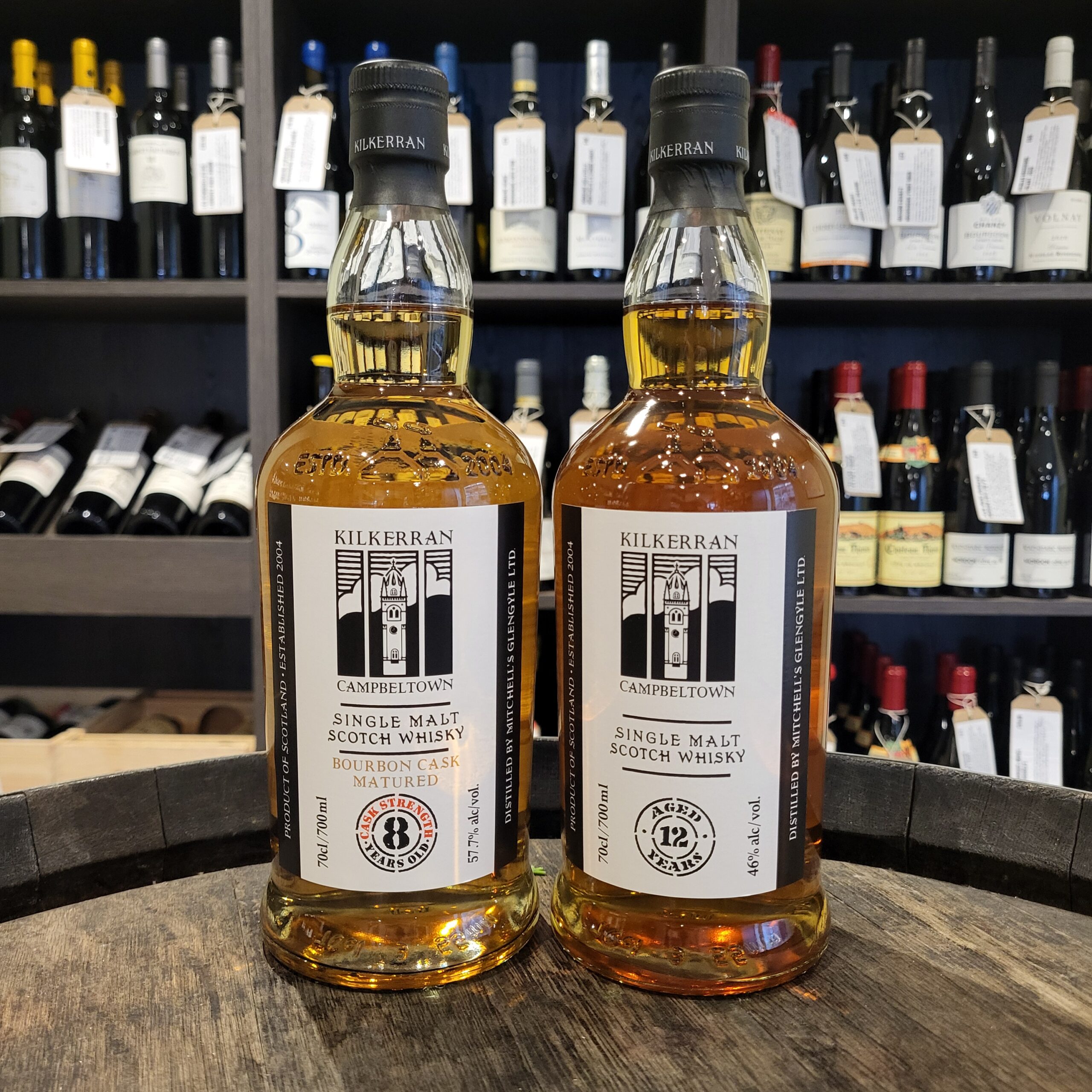 Kilkerran 8 Year Old Bourbon Cask Pack
