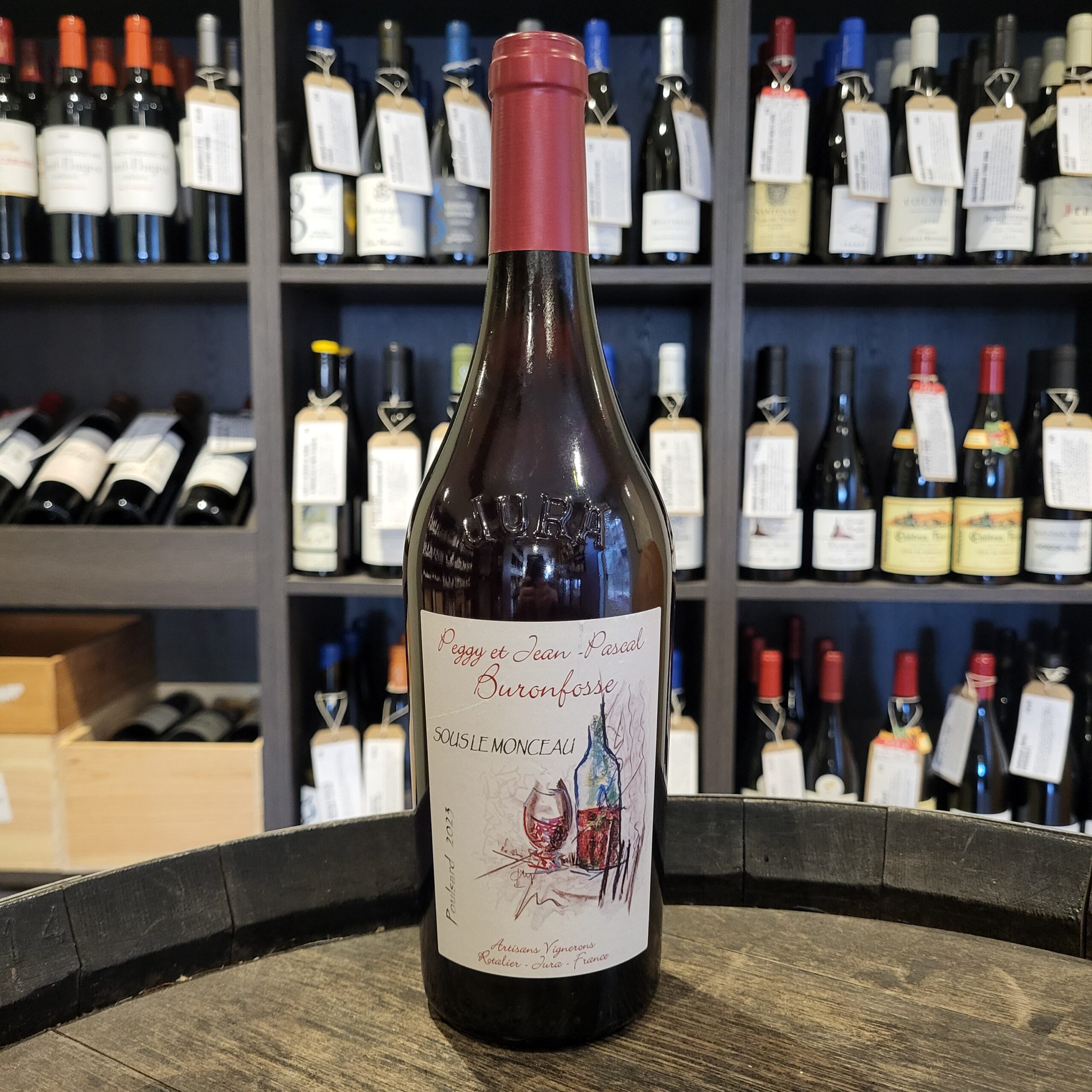 Peggy et Jean-Pascal Buronfosse Sous le Monceau Poulsard 2023
