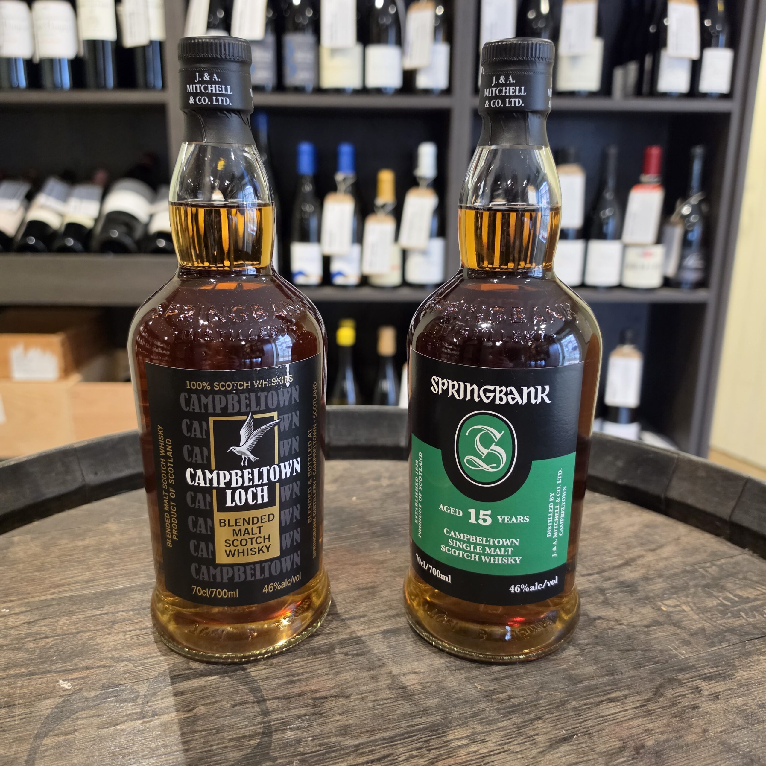 Springbank 15 YO and Campbeltown Loch Pack